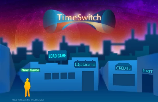 Main menu for TimeSwitch